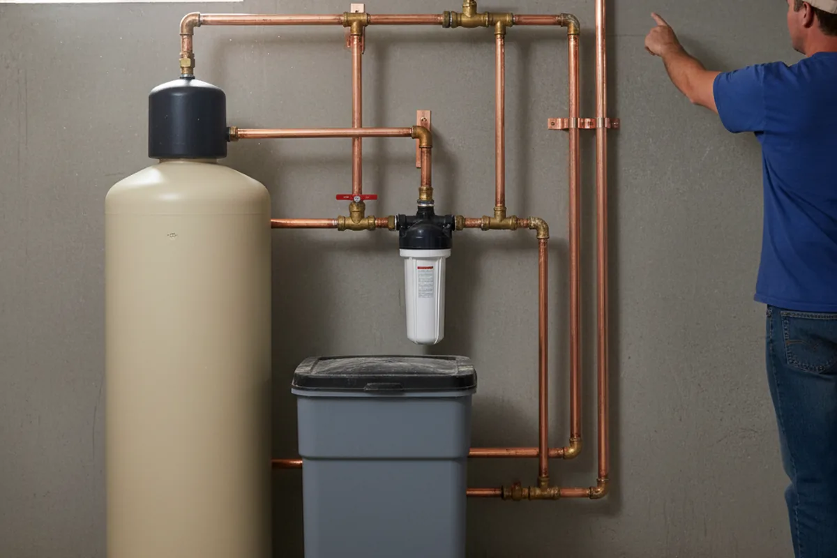 Whole-house water treatment system installed in Wellsville